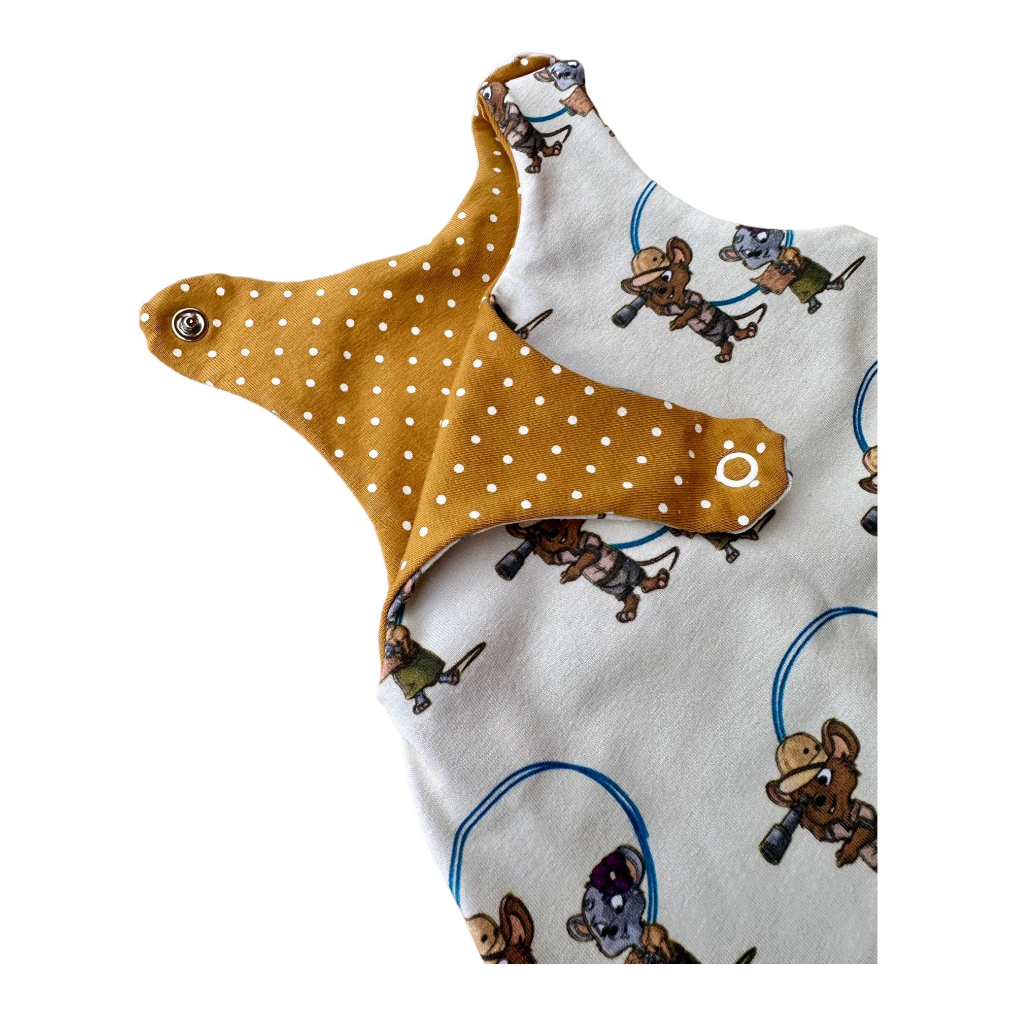 Strampler "Die Bademeusel" Mäuse Geschenk zur Geburt