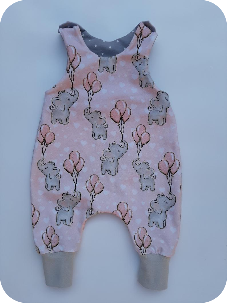 ELEFANT ROSA Strampler